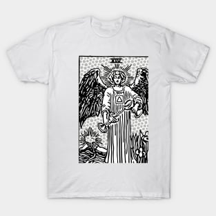 Modern Tarot Print - Temperance T-Shirt